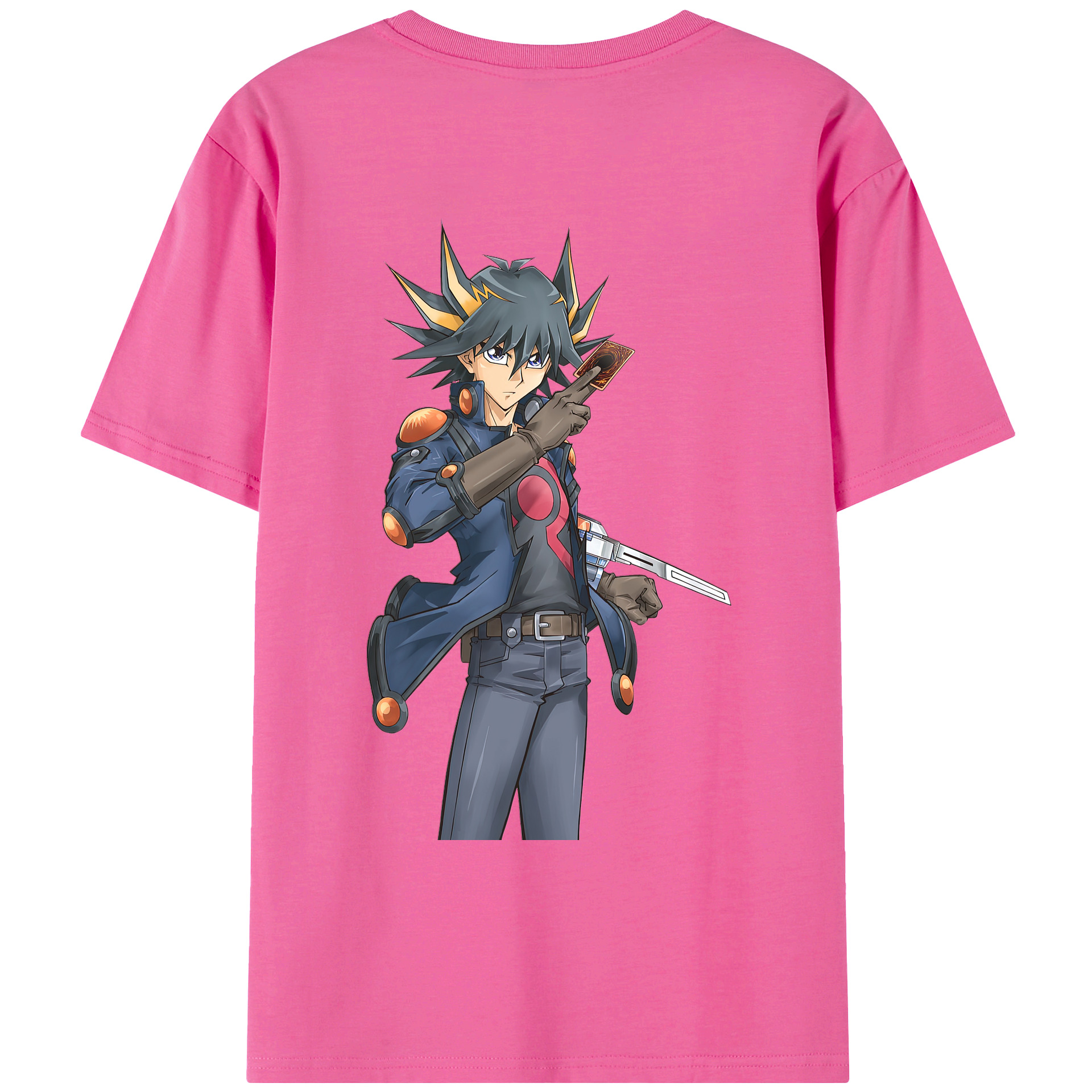 （画像用） 遊☆戯☆王 Yu-Gi-Oh! レディース半袖Tシャツ(バックプリント)
